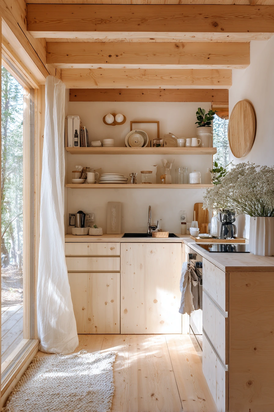 small cabin kitchen ideas 12