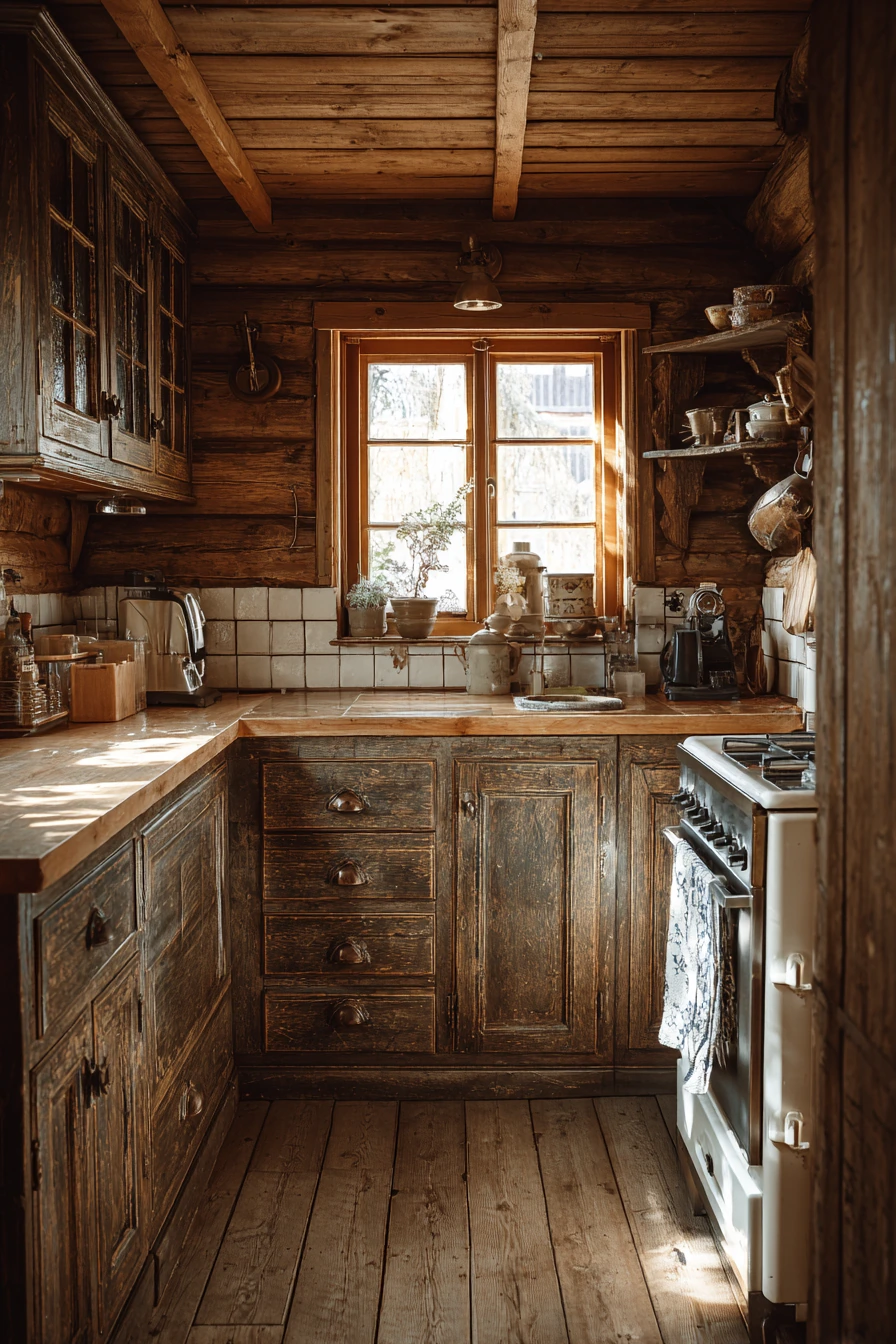 small cabin kitchen ideas 15