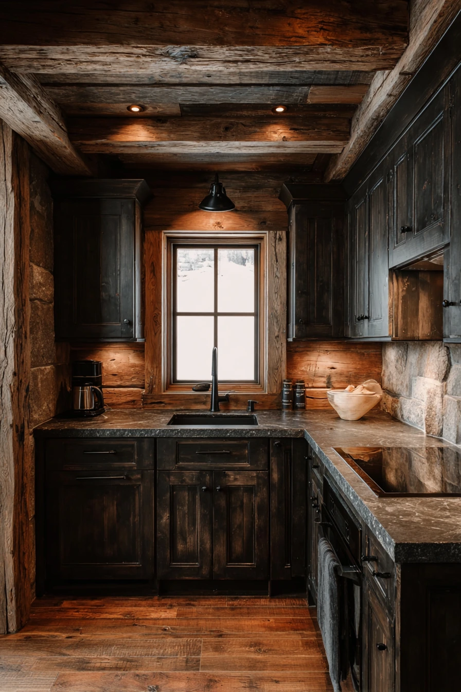 small cabin kitchen ideas 17