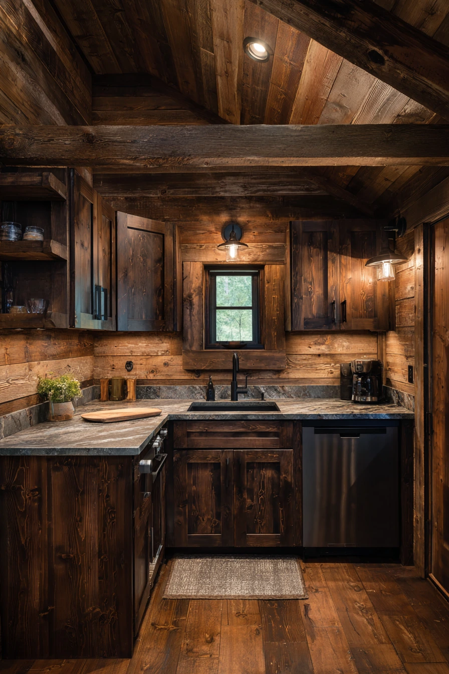 small cabin kitchen ideas 18