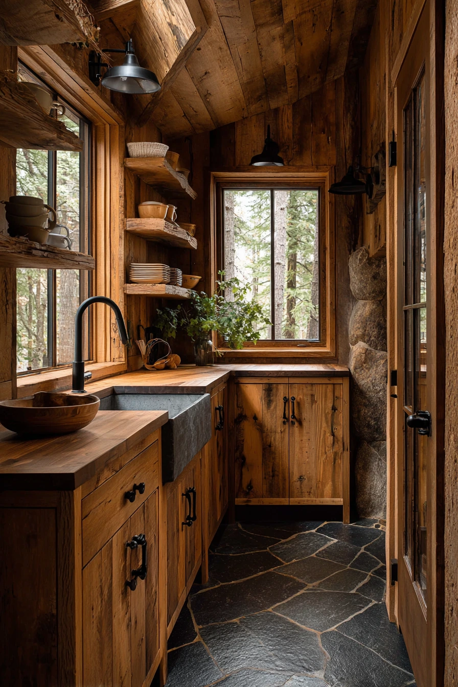 small cabin kitchen ideas 2
