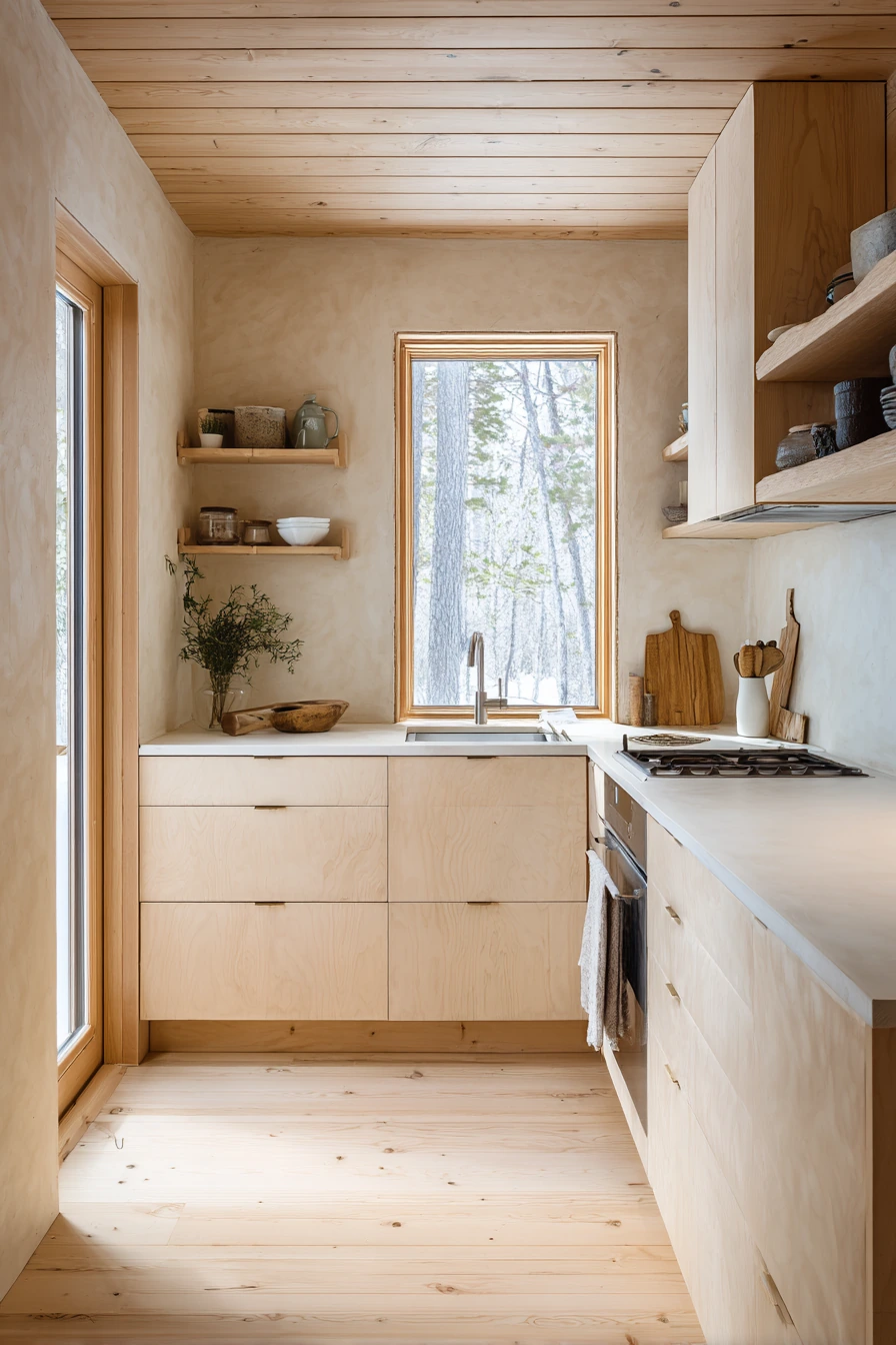 small cabin kitchen ideas 21