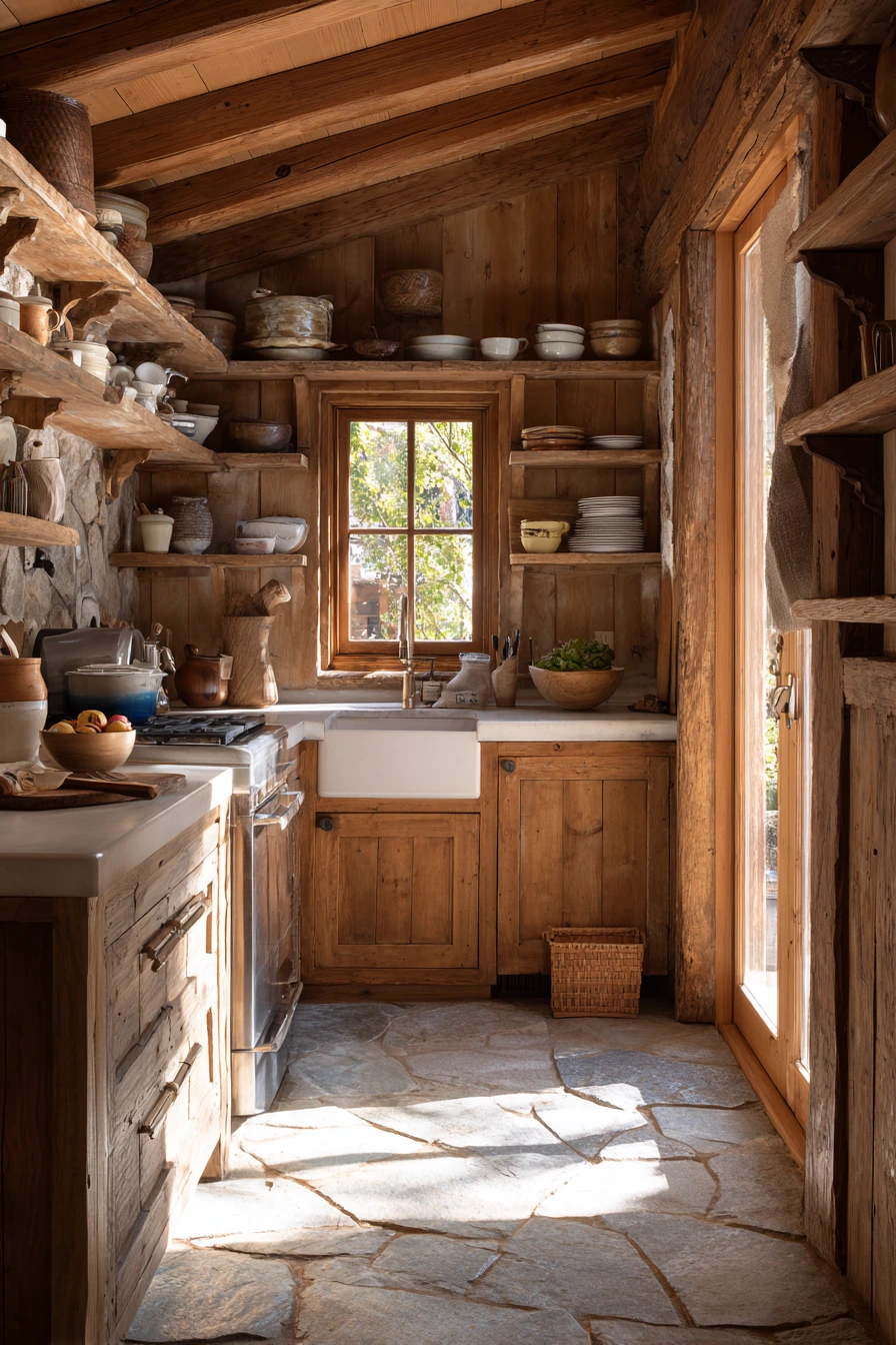 small cabin kitchen ideas 25