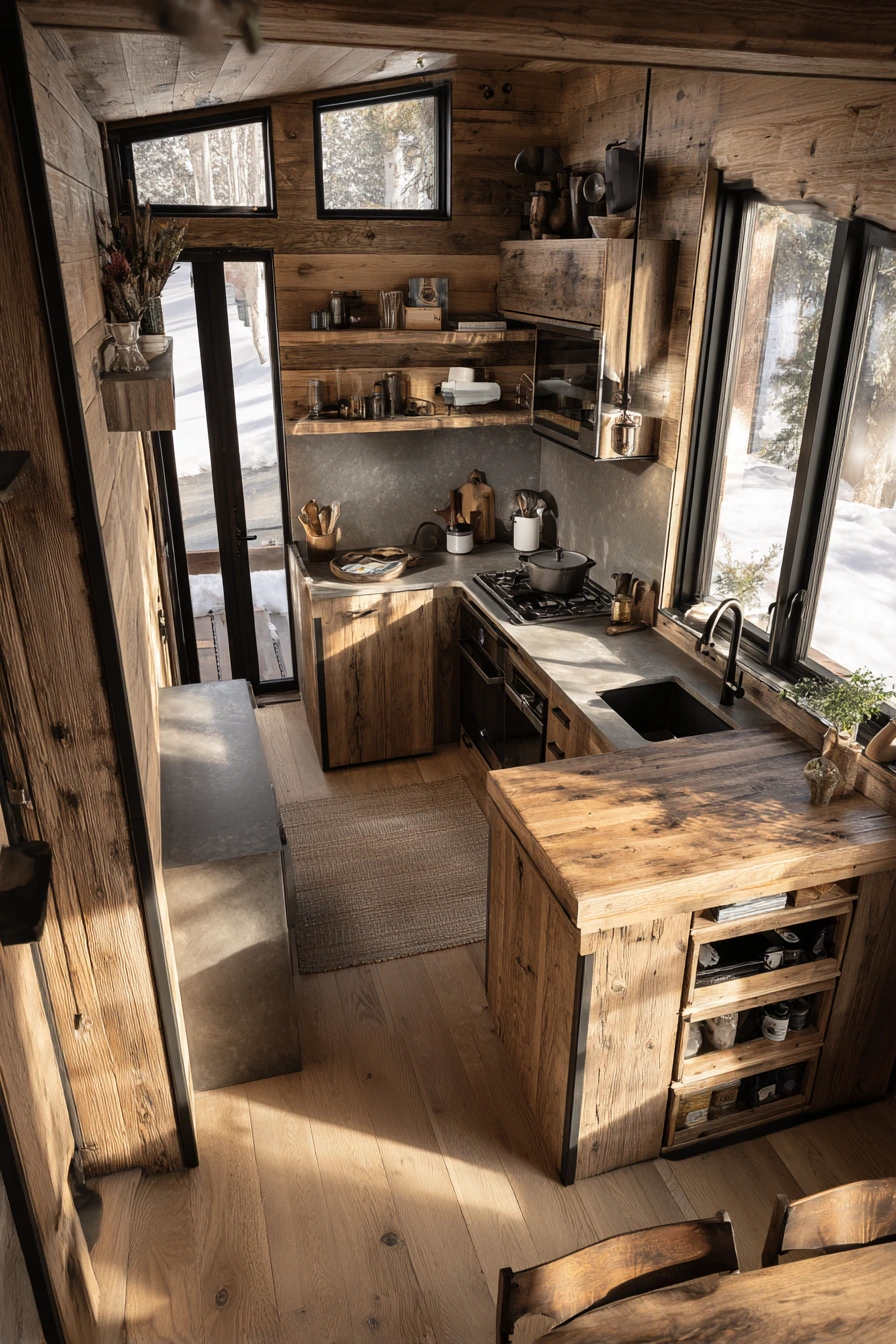 small cabin kitchen ideas 29