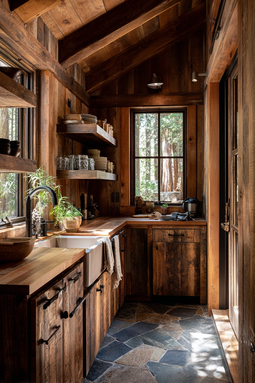 small cabin kitchen ideas 3