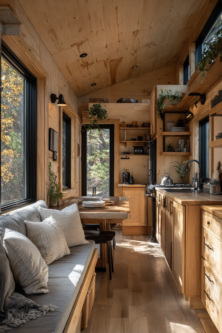 small cabin kitchen ideas 30