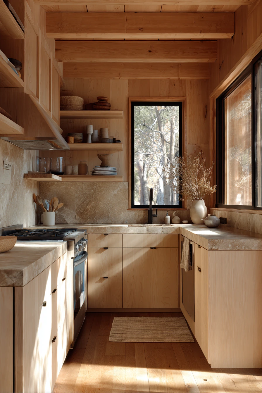 small cabin kitchen ideas 40