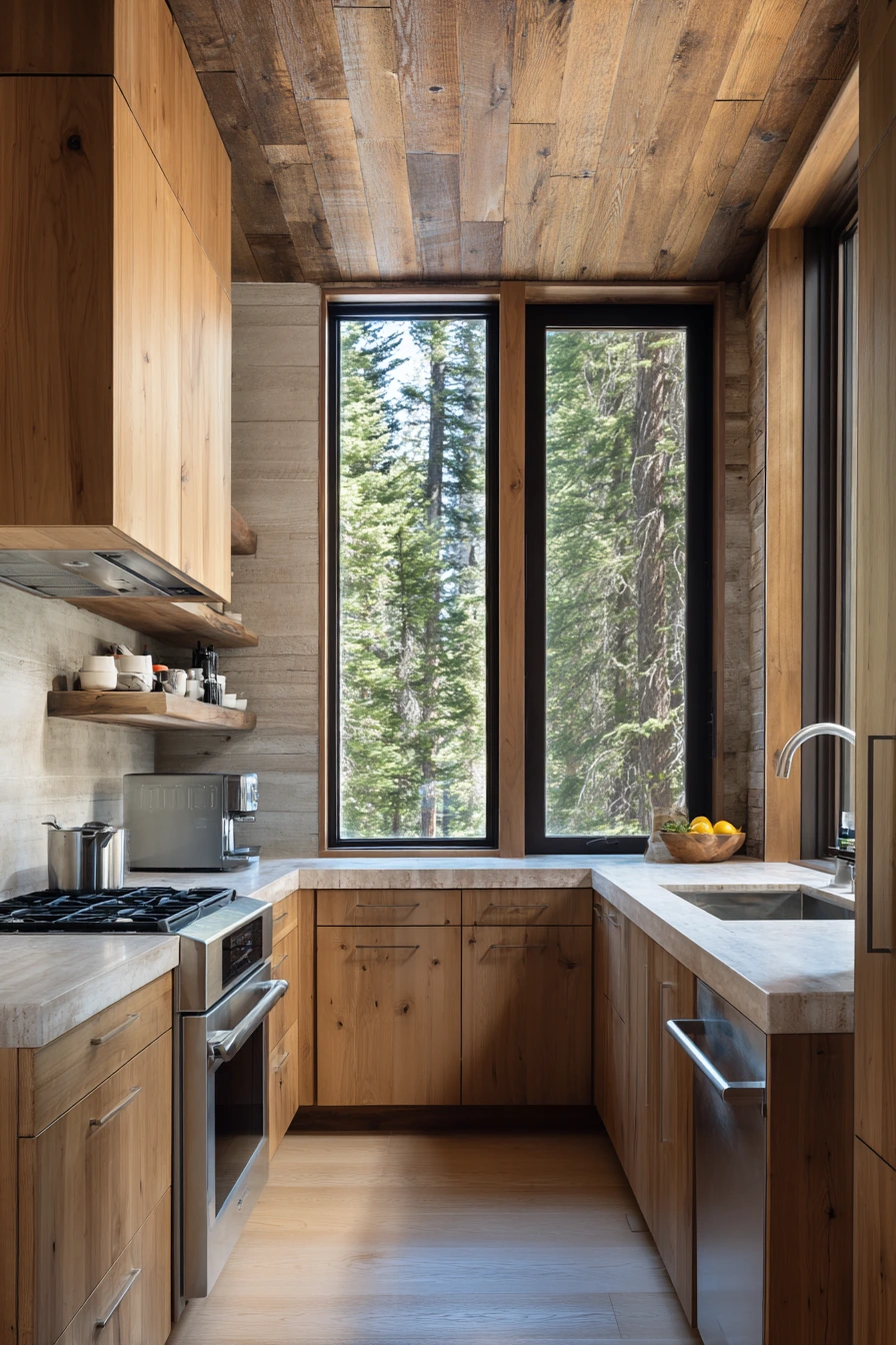 small cabin kitchen ideas 8