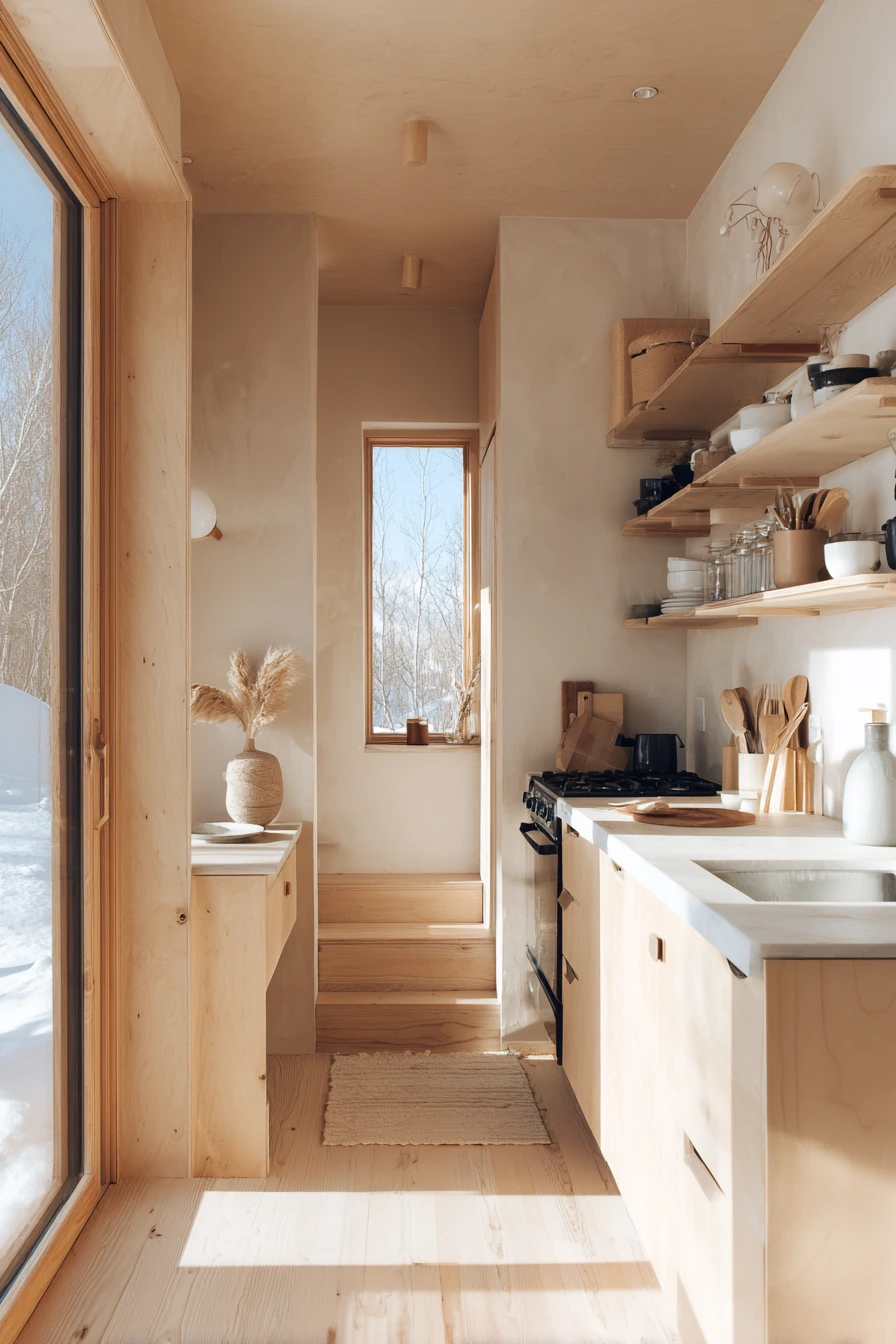 small cabin kitchen ideas 9