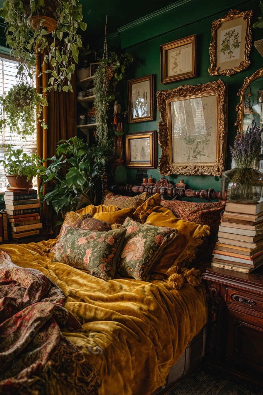 small maximalist bedroom 2