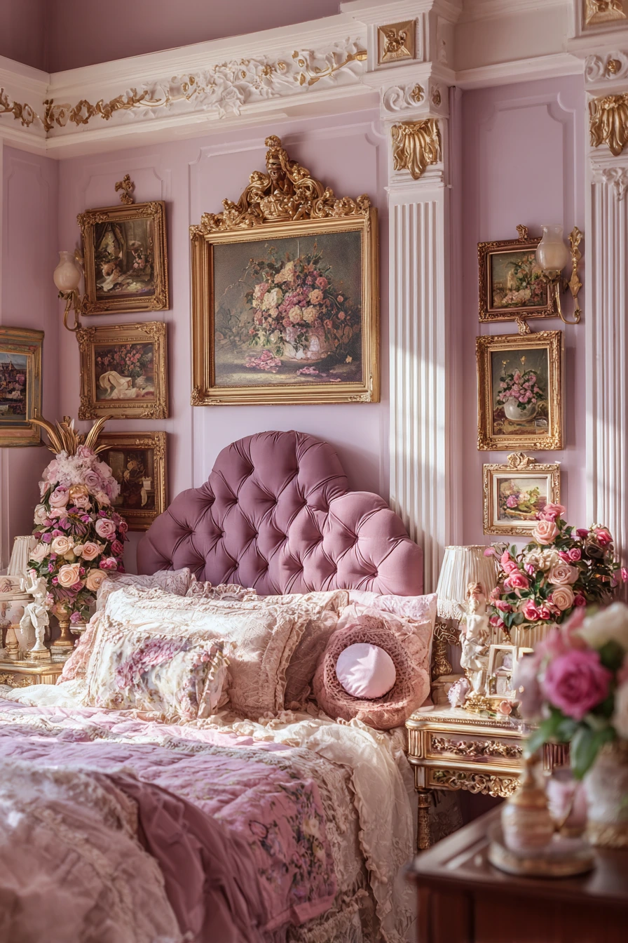 small maximalist bedroom 21