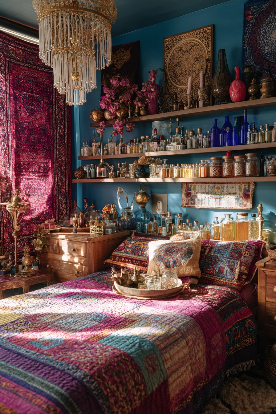 small maximalist bedroom 5