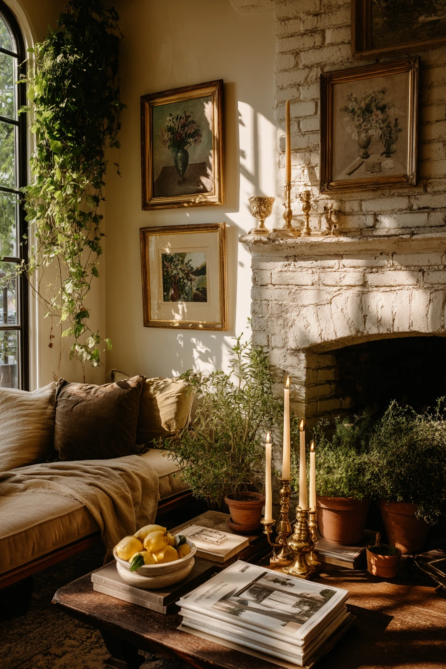 spring mantel decor ideas 18