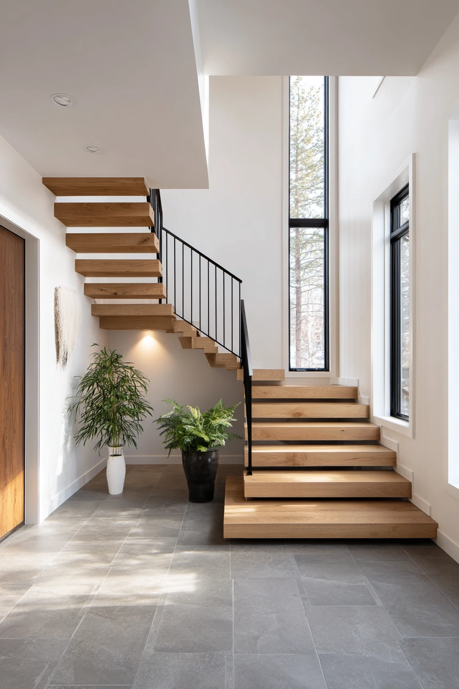 staircase entryway ideas 1
