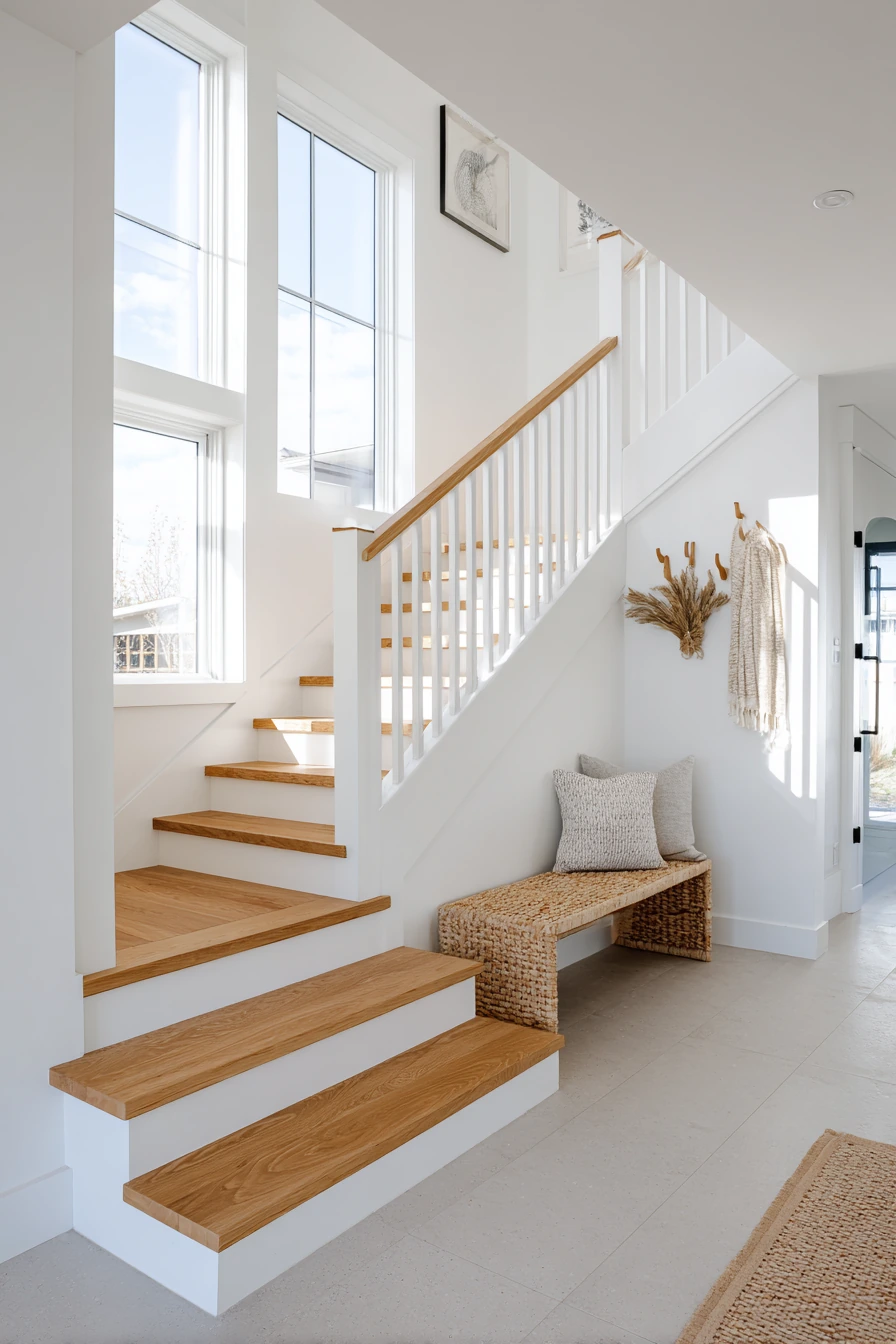 staircase entryway ideas 11