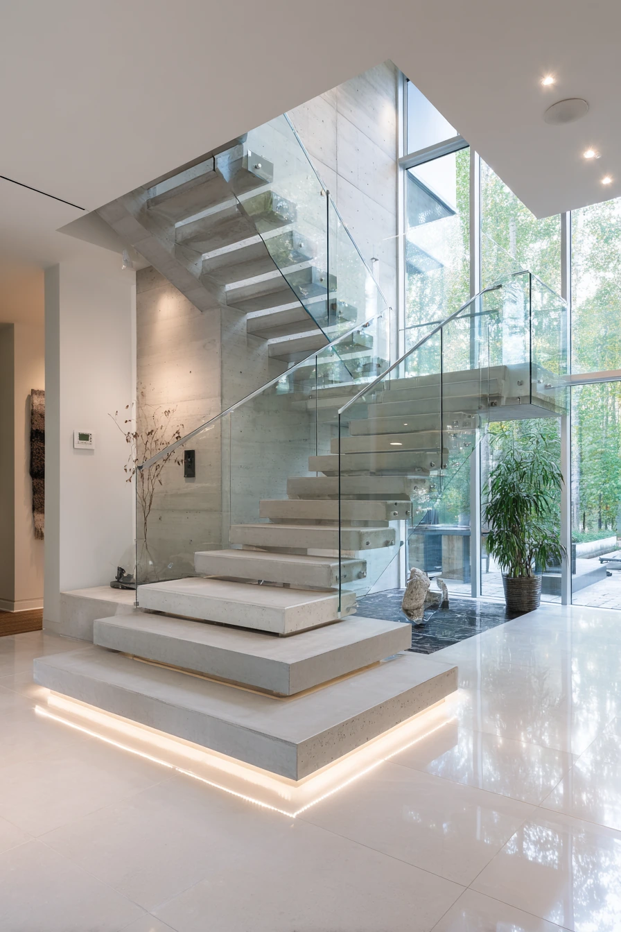 staircase entryway ideas 20