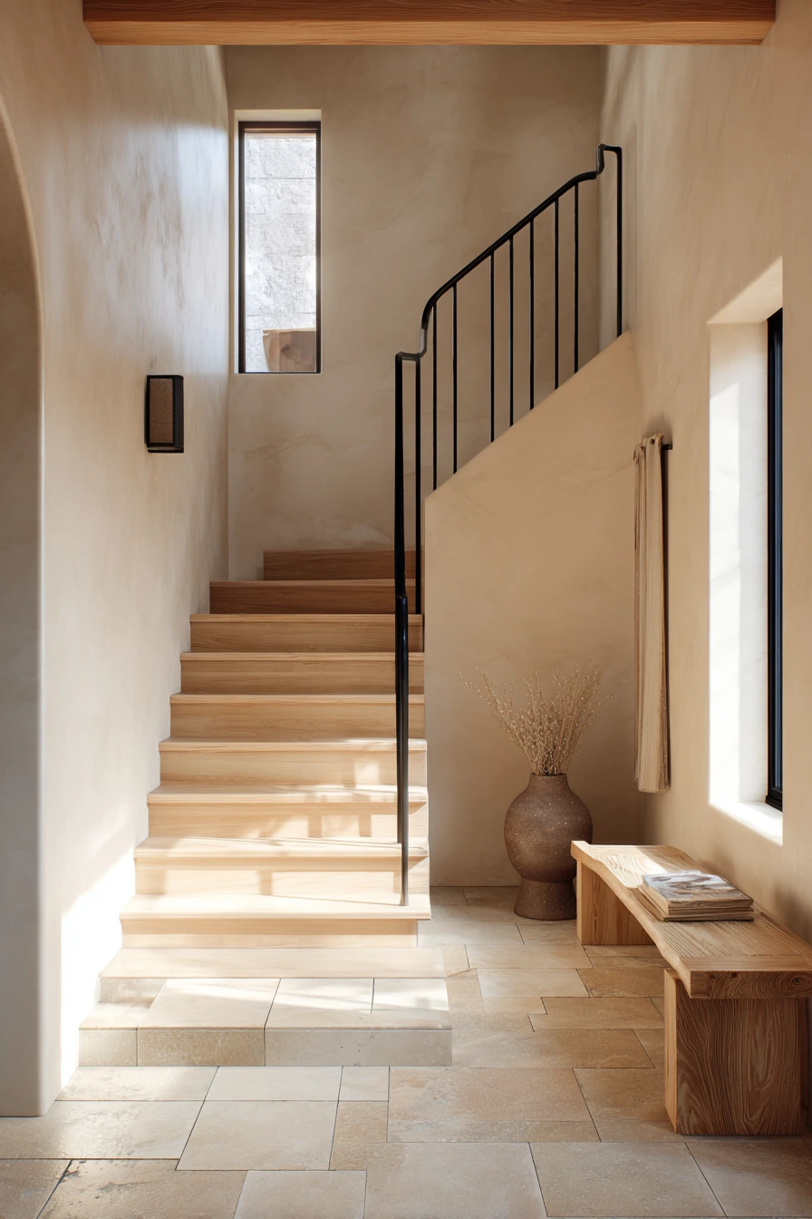 staircase entryway ideas 25