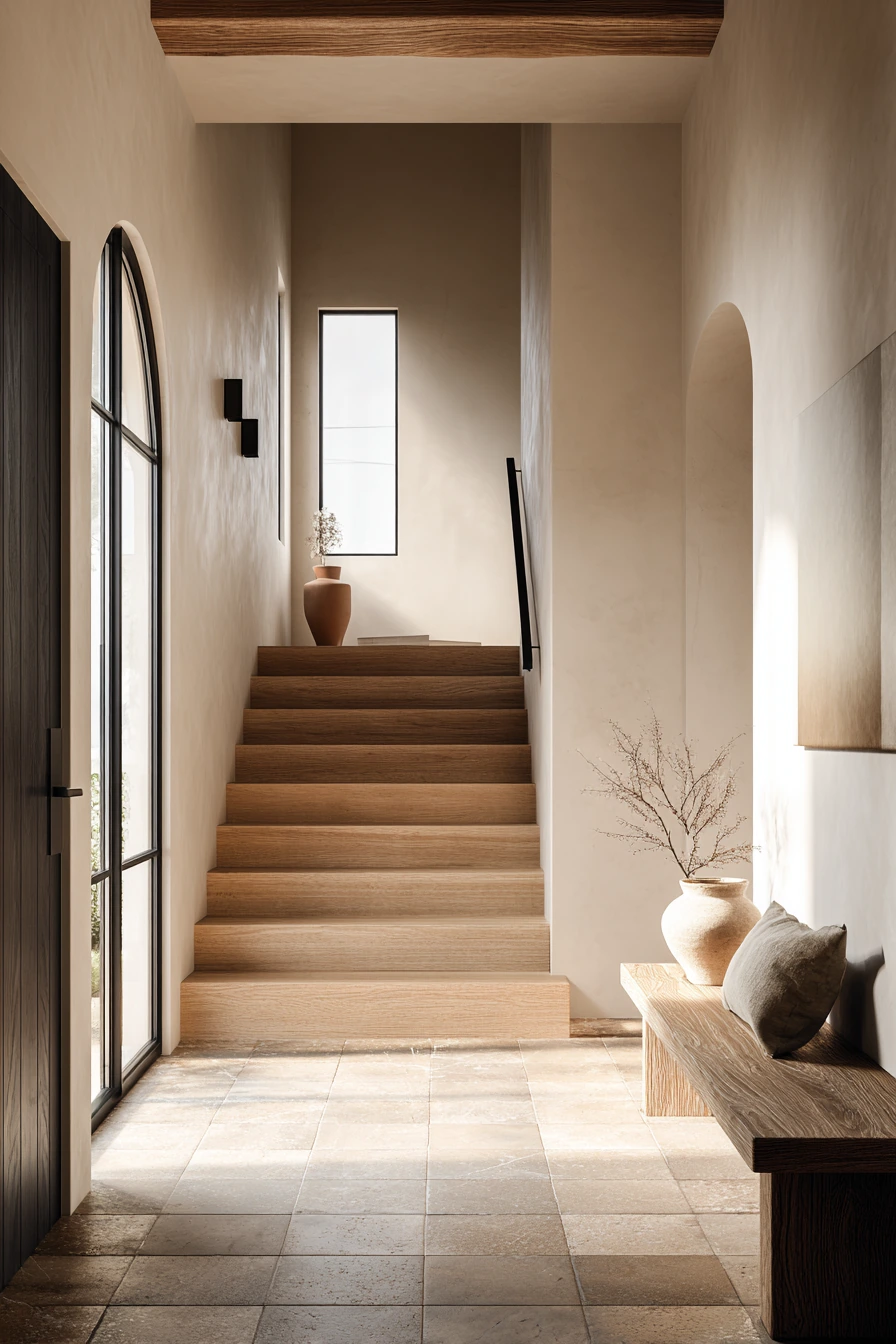 staircase entryway ideas 27