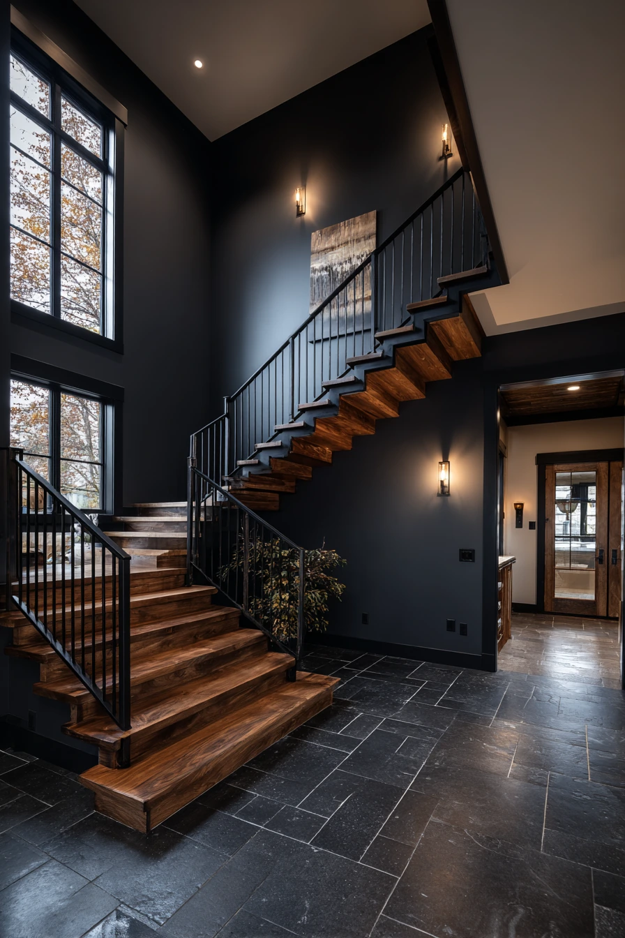 staircase entryway ideas 31