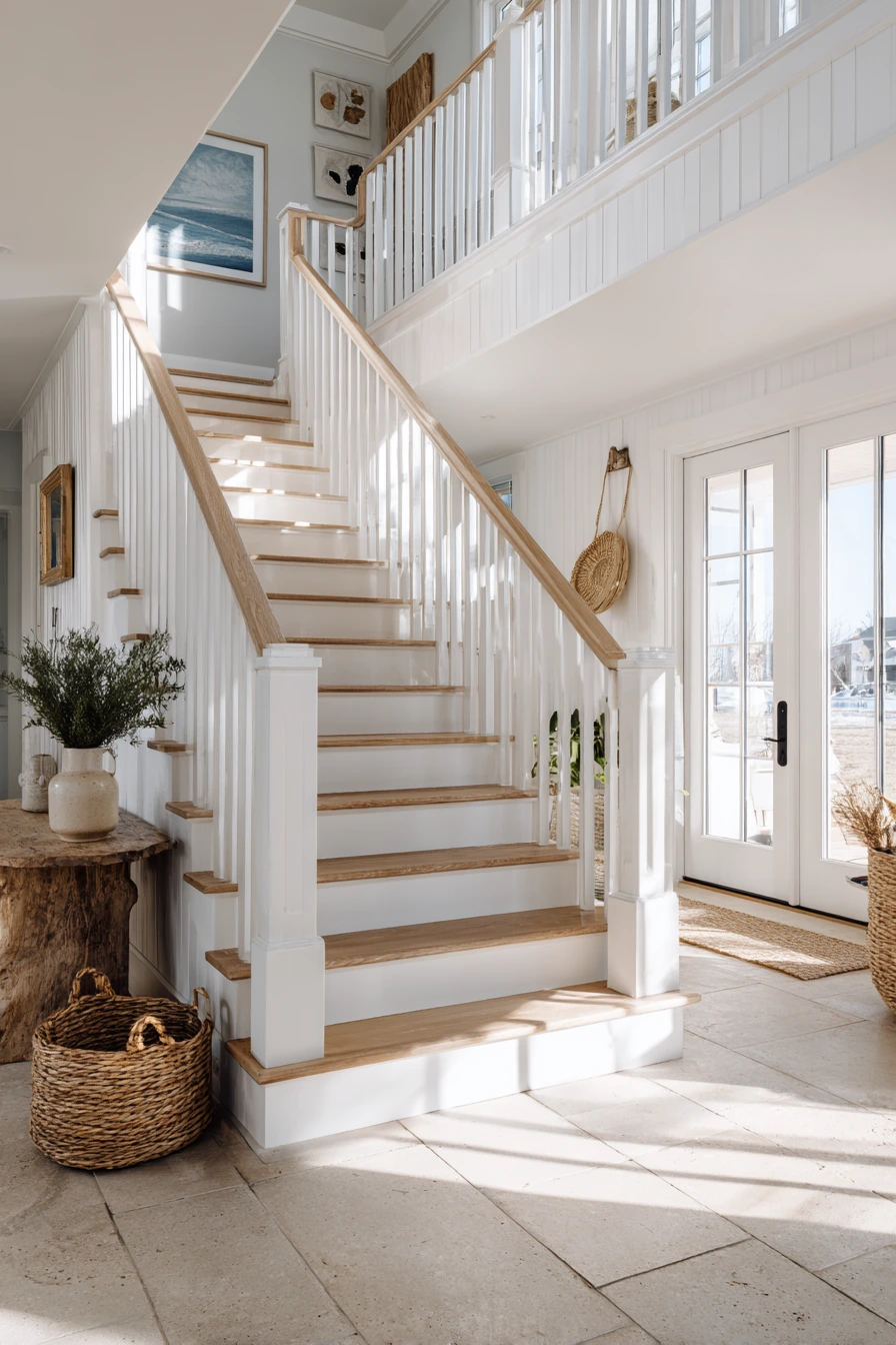 staircase entryway ideas 34