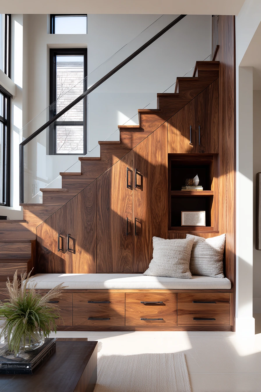 staircase storage under stairs 12