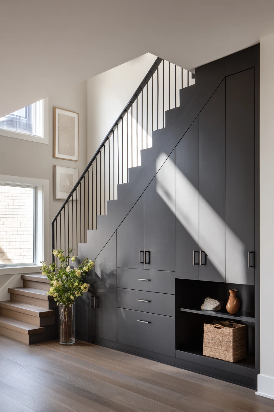 staircase storage under stairs 26