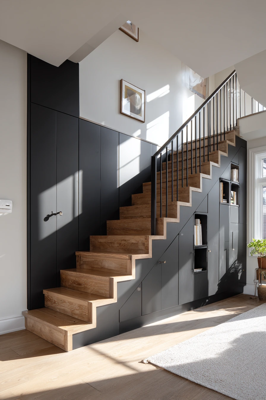 staircase storage under stairs 28