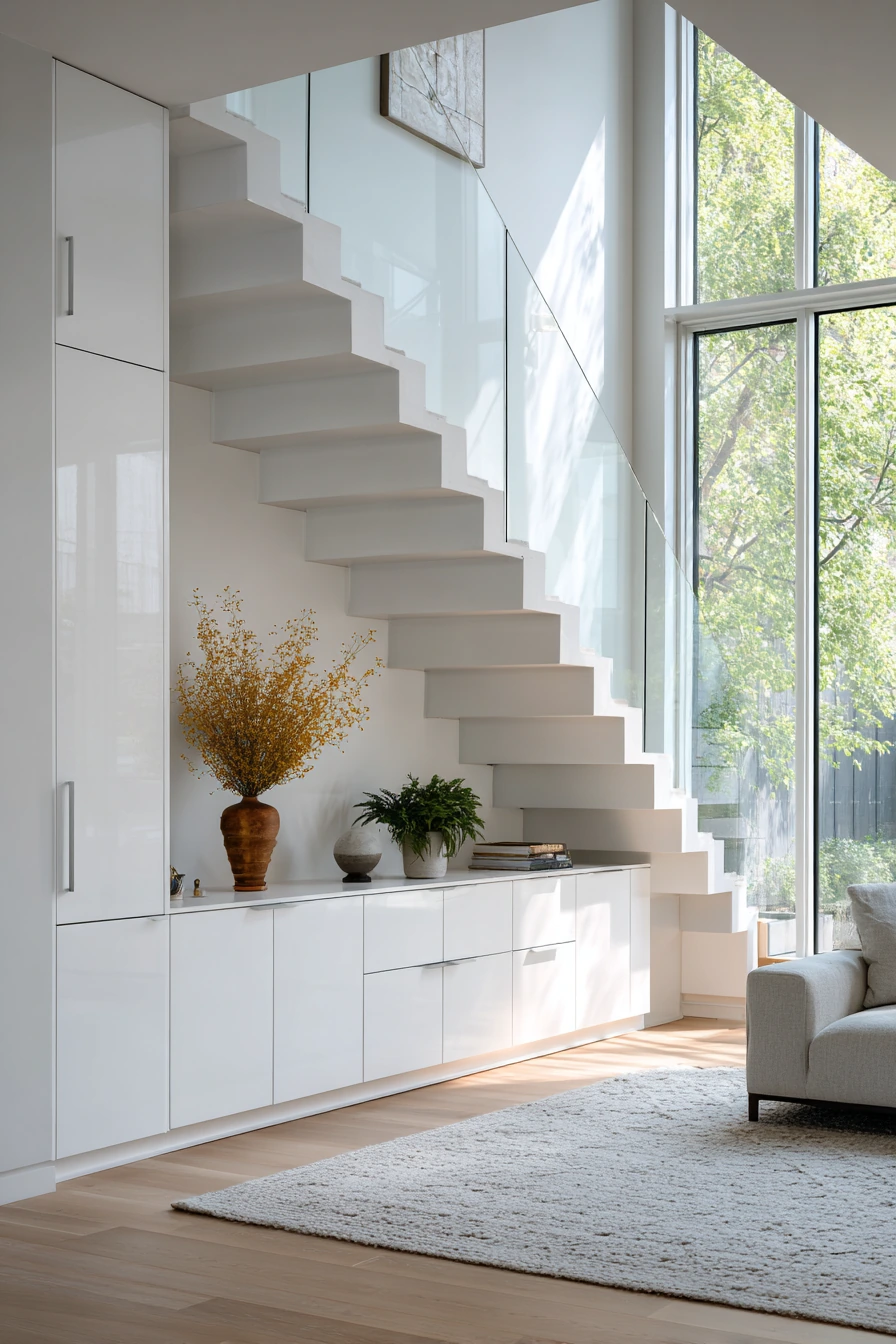 staircase storage under stairs 5