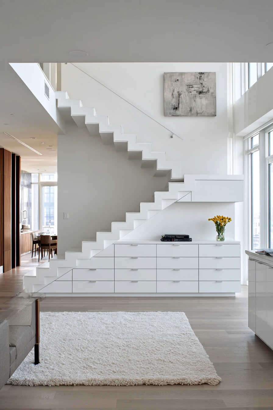 staircase storage under stairs 8