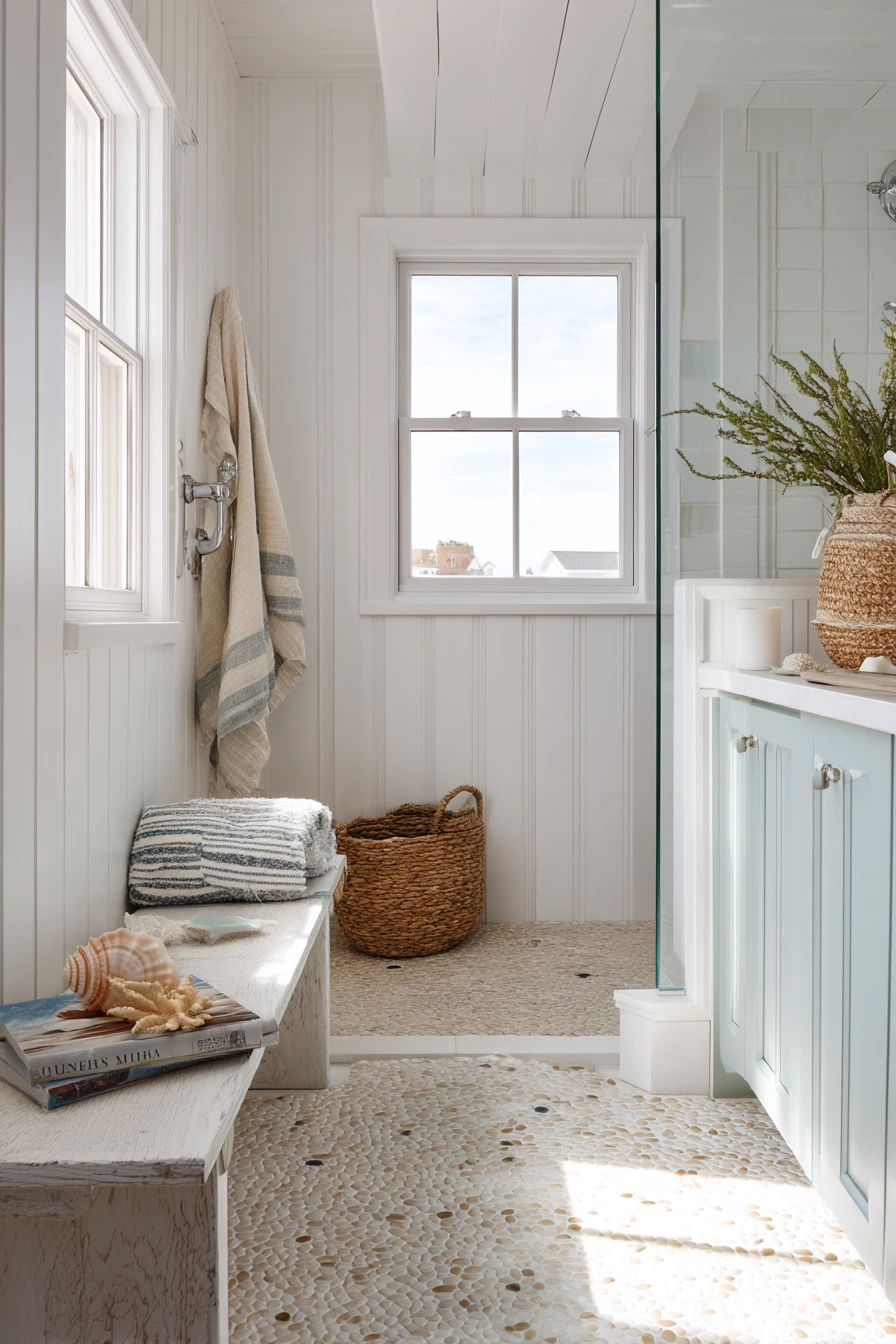 standing shower bathroom ideas 17