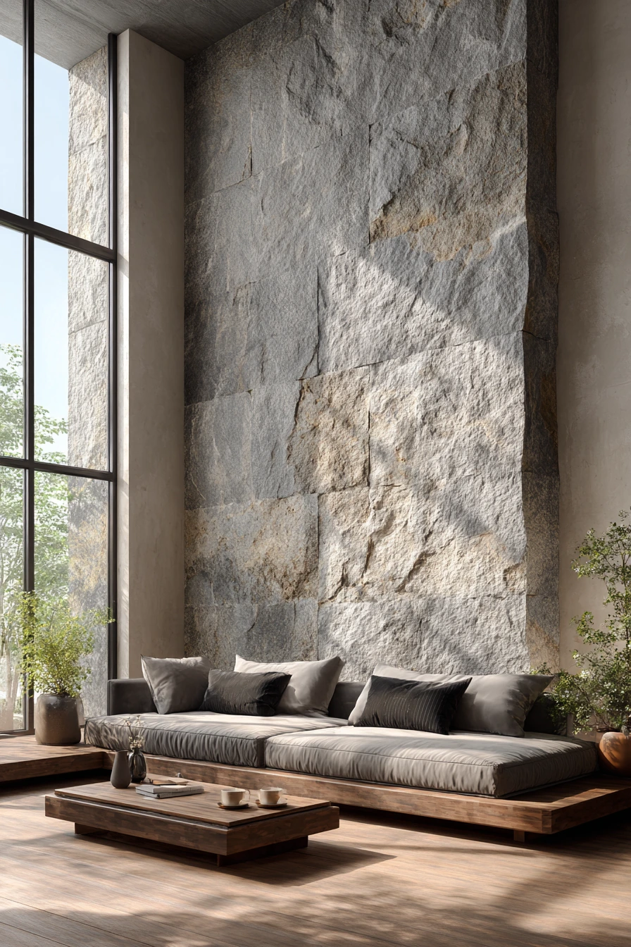 stone wall interior 1