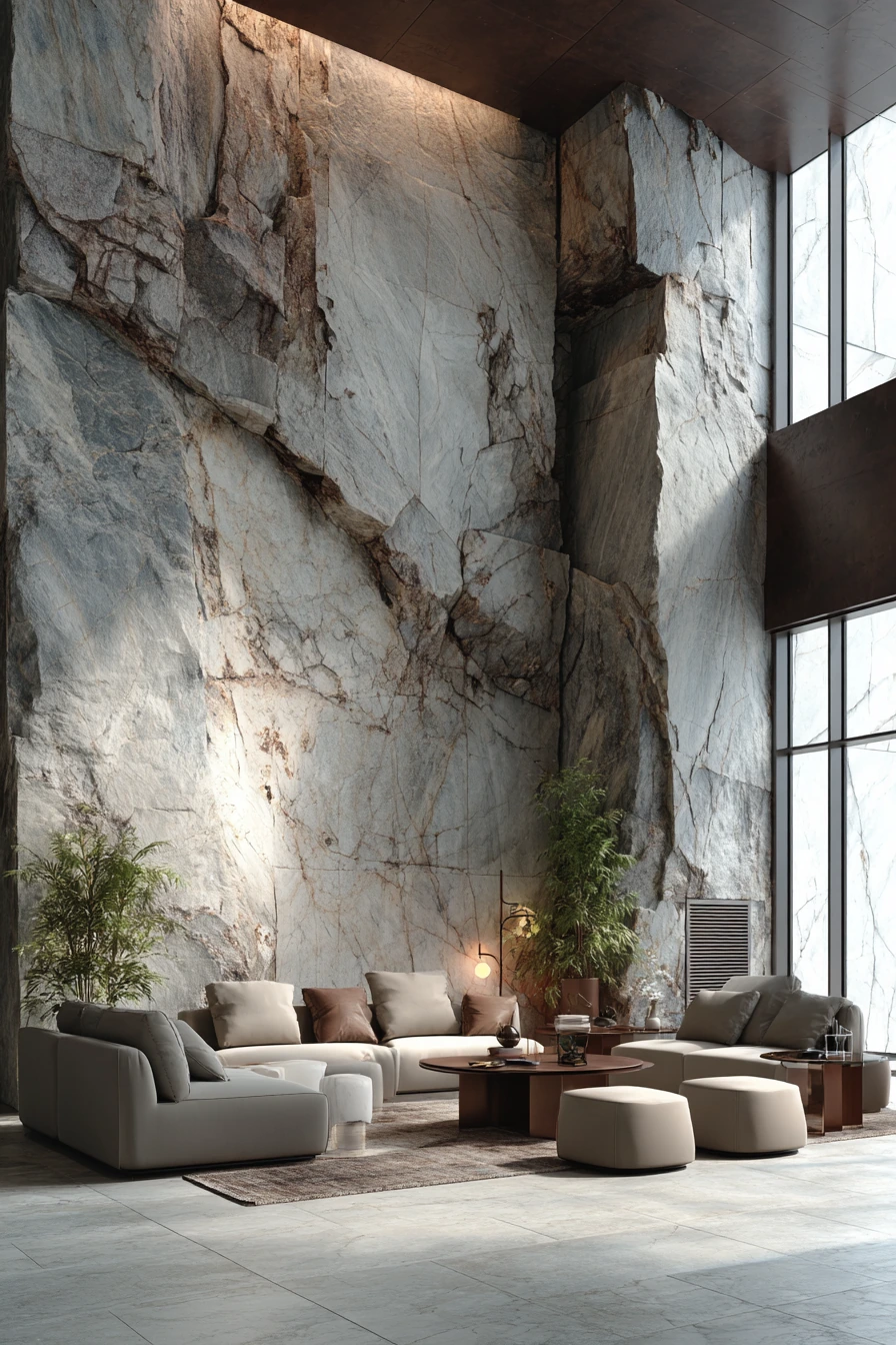 stone wall interior 10