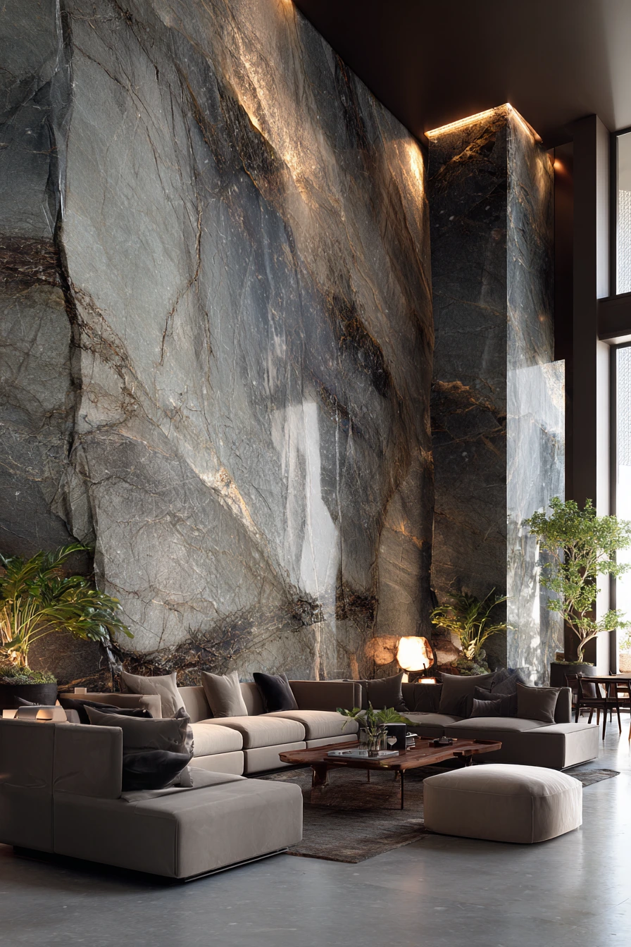 stone wall interior 12
