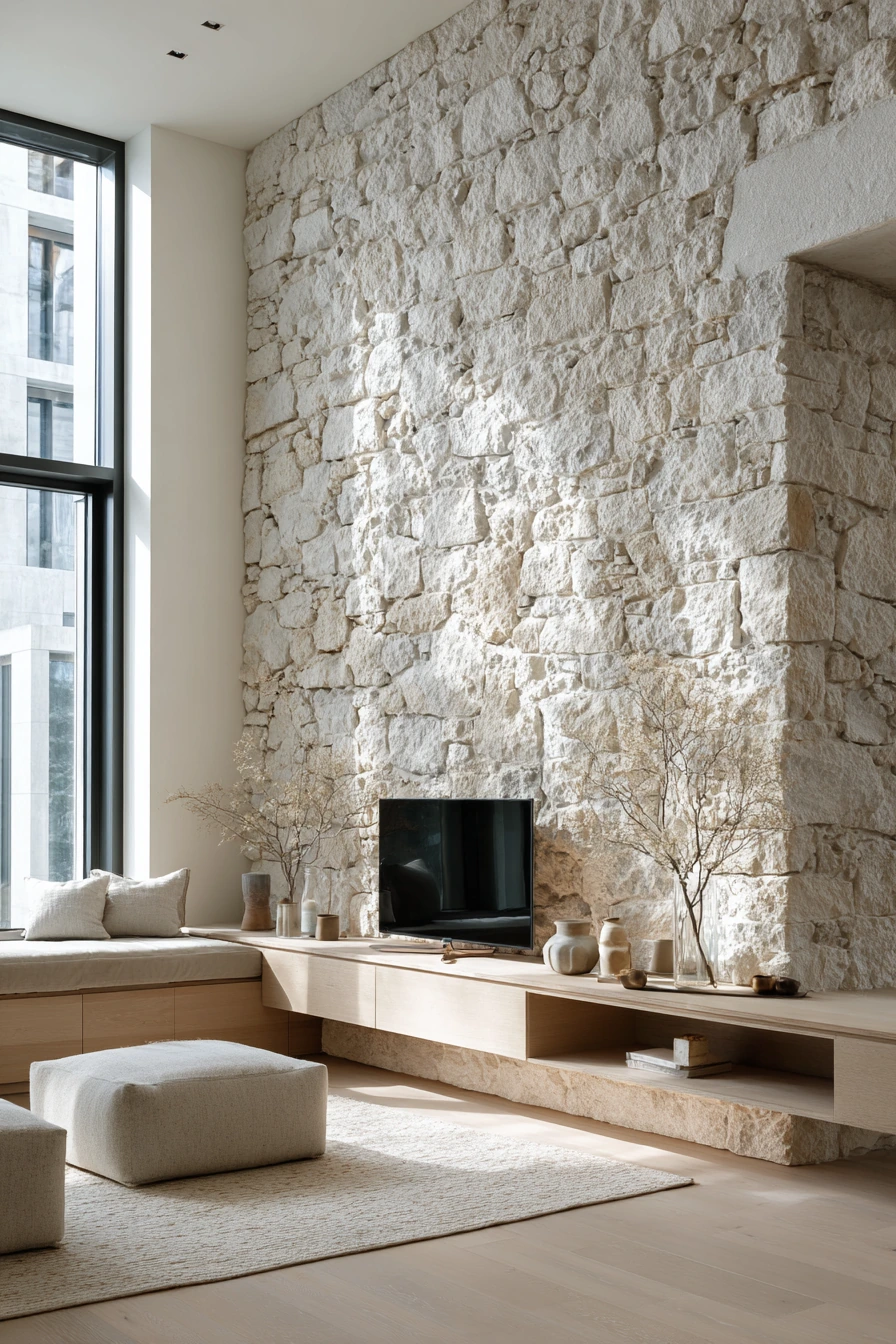 stone wall interior 14