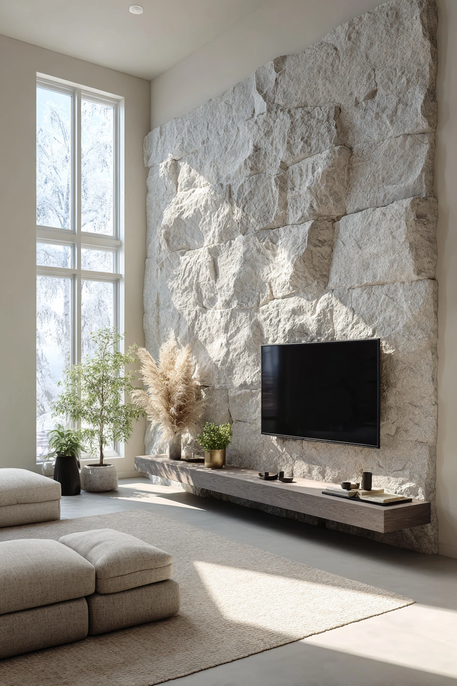 stone wall interior 16