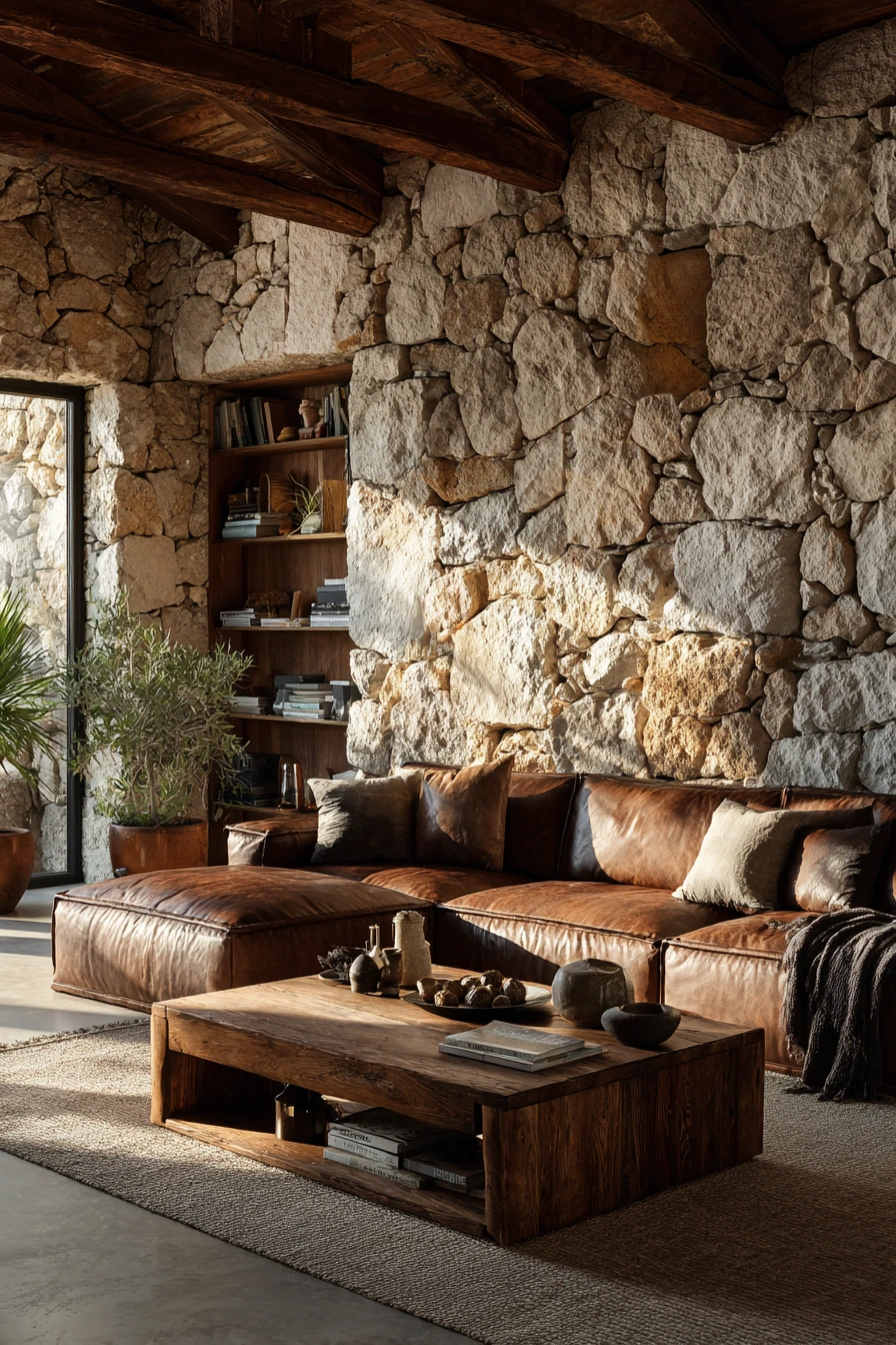 stone wall interior 18