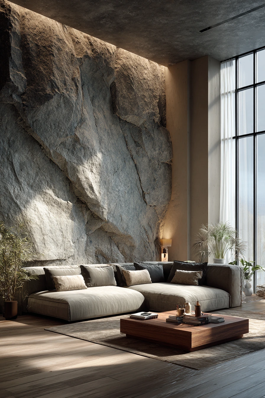 stone wall interior 2