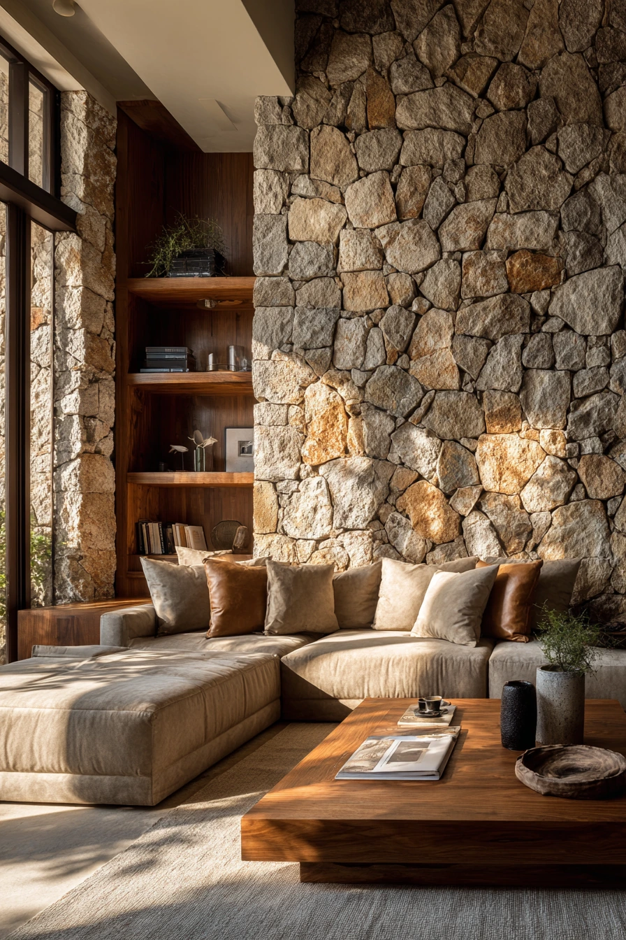 stone wall interior 20
