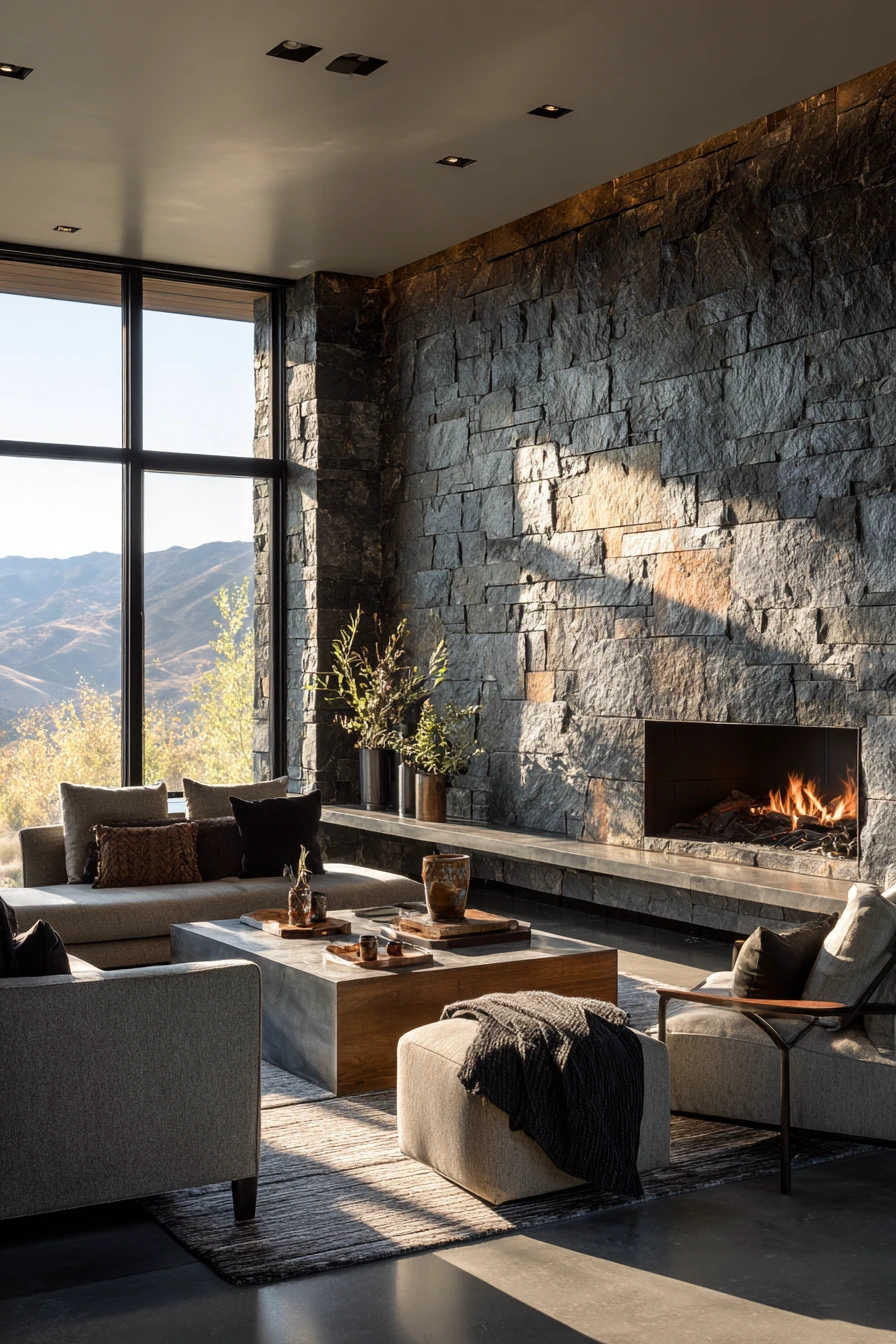 stone wall interior 22