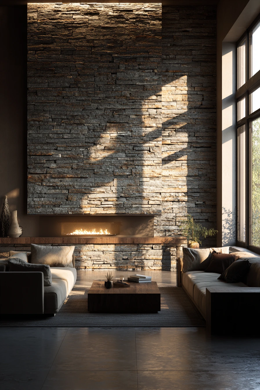 stone wall interior 23