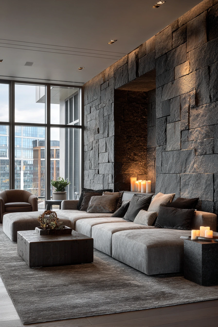 stone wall interior 27