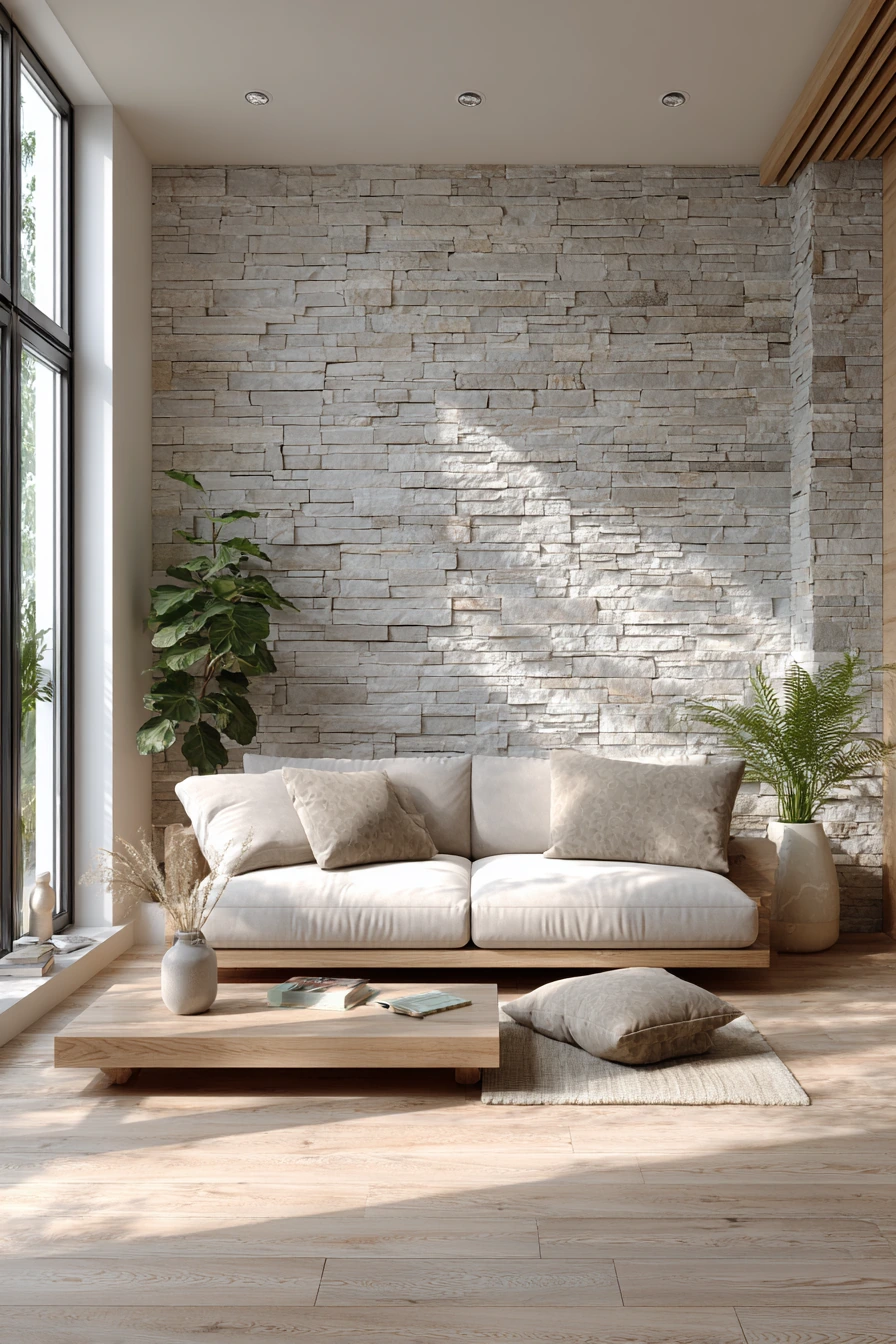 stone wall interior 32