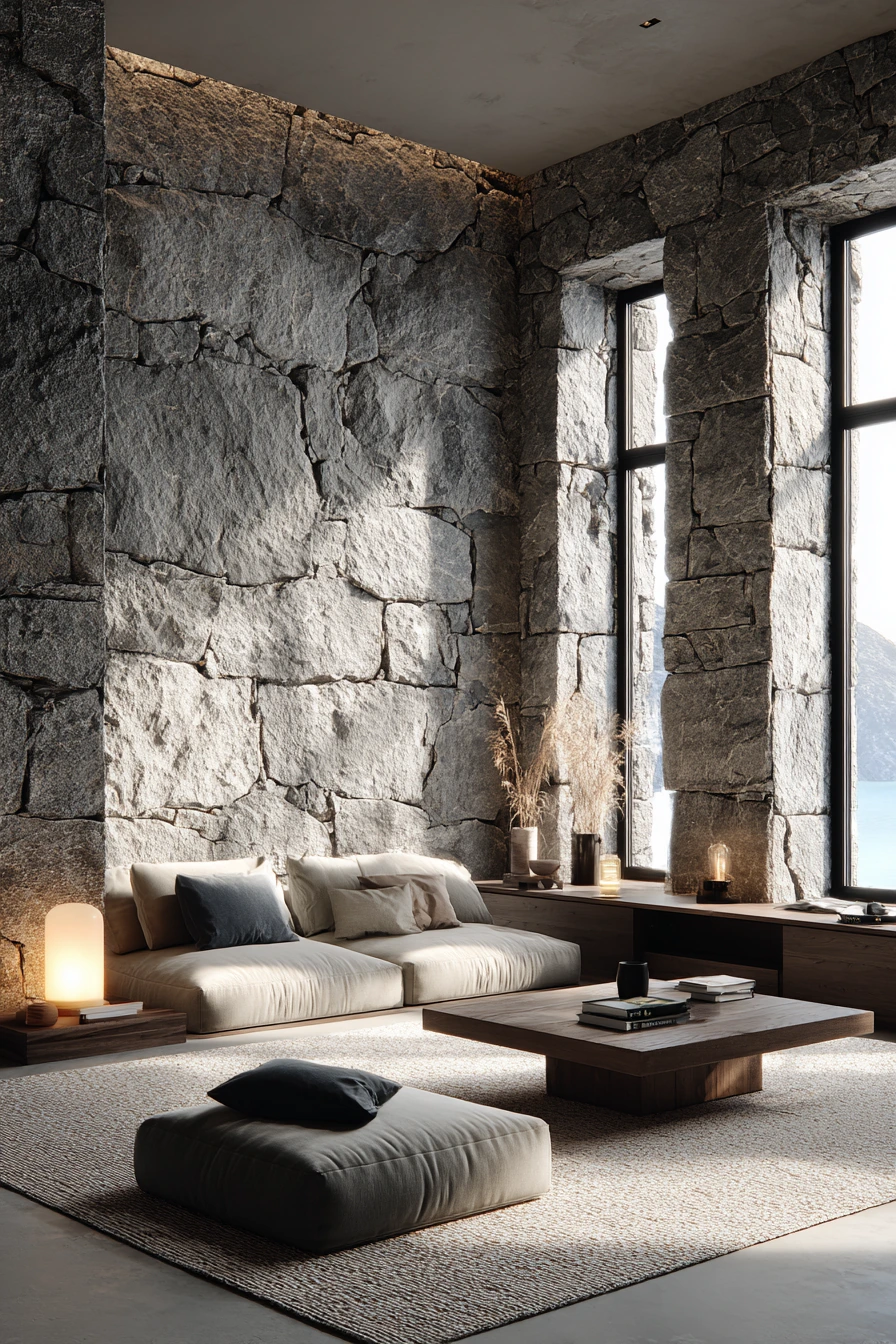 stone wall interior 36