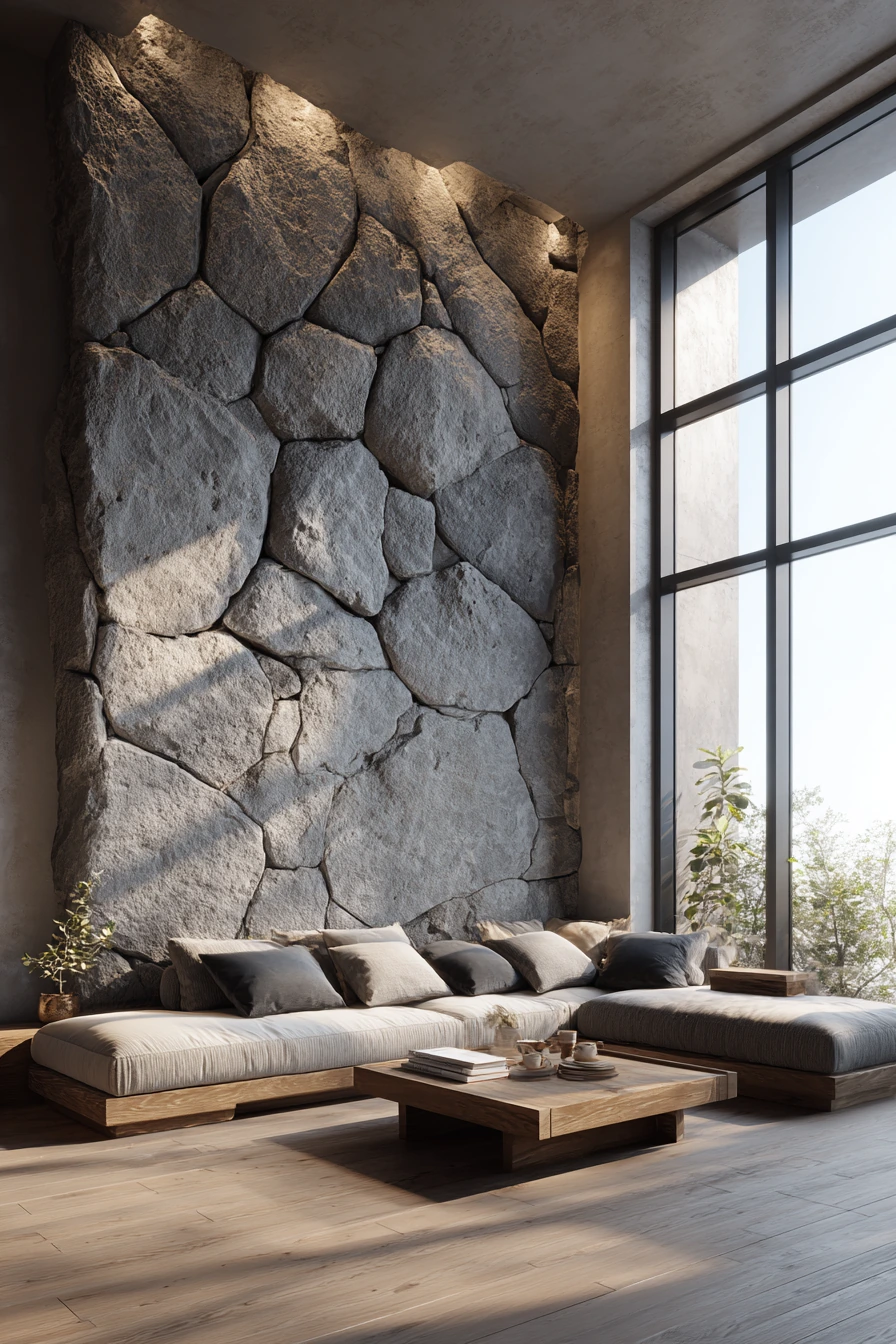 stone wall interior 4