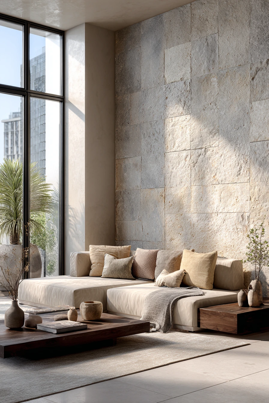 stone wall interior 40