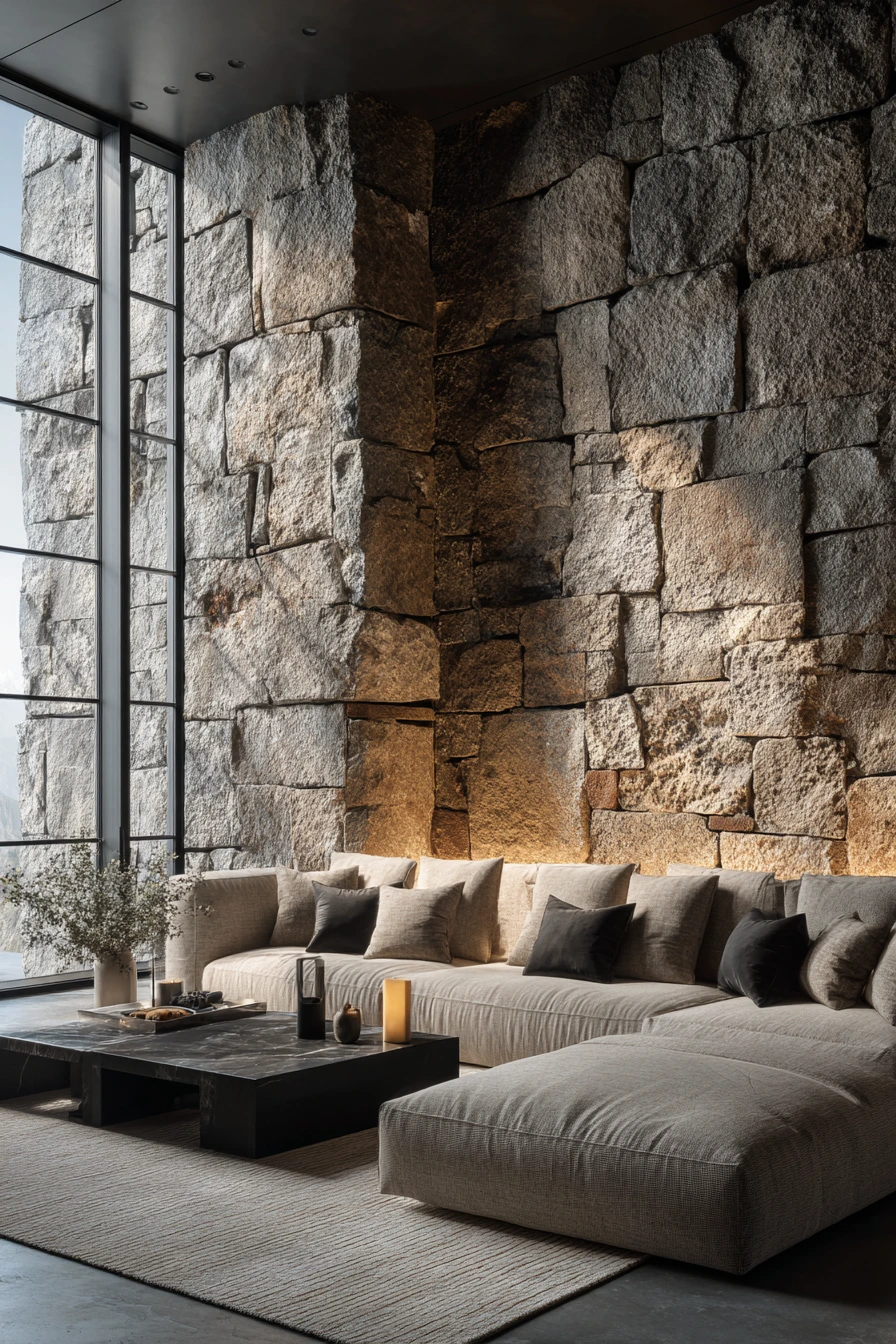 stone wall interior 5