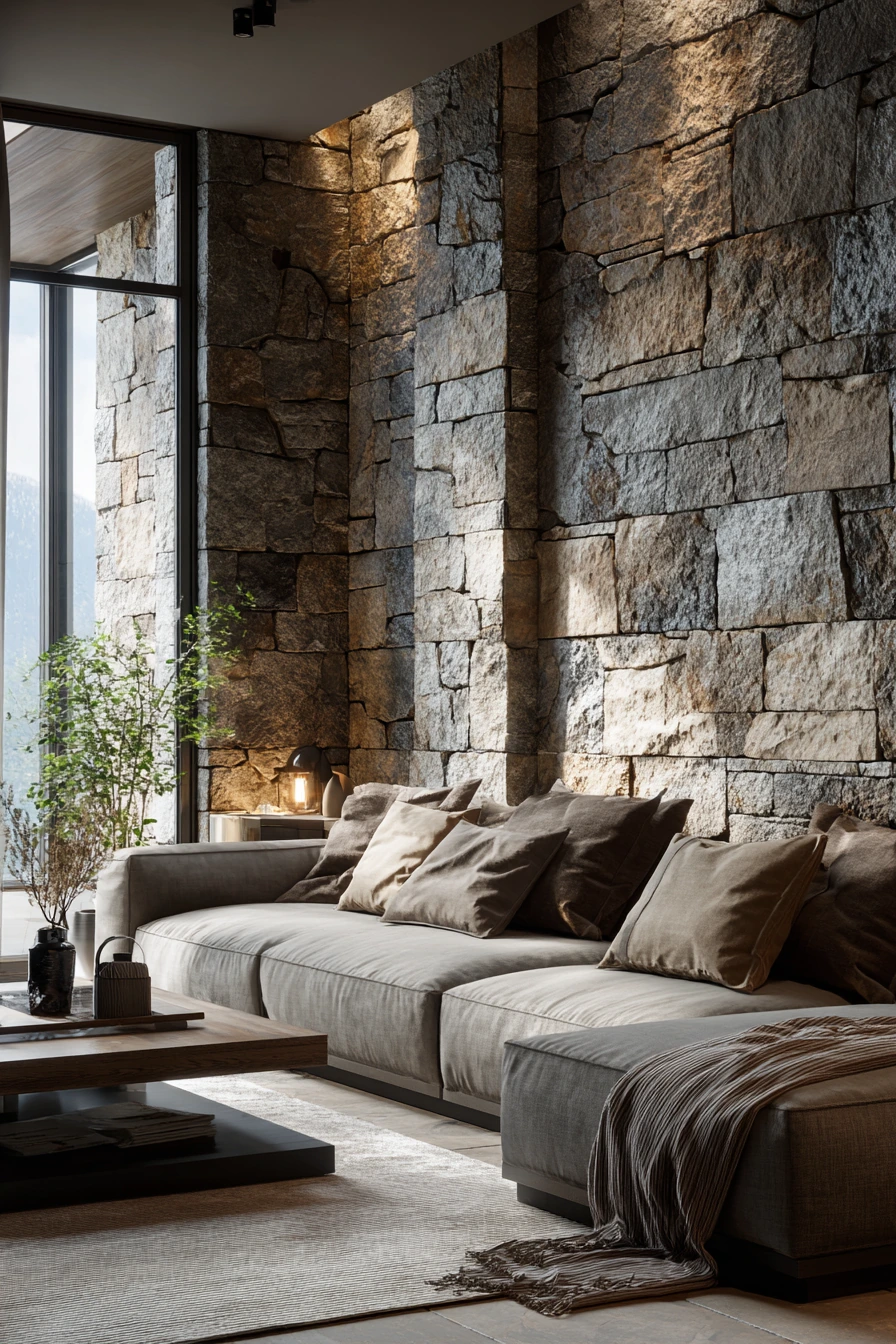 stone wall interior 6