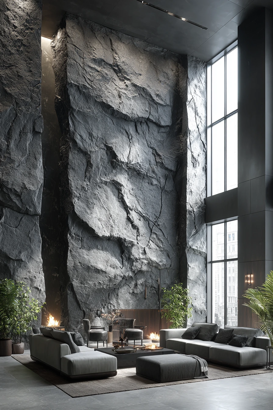 stone wall interior 9