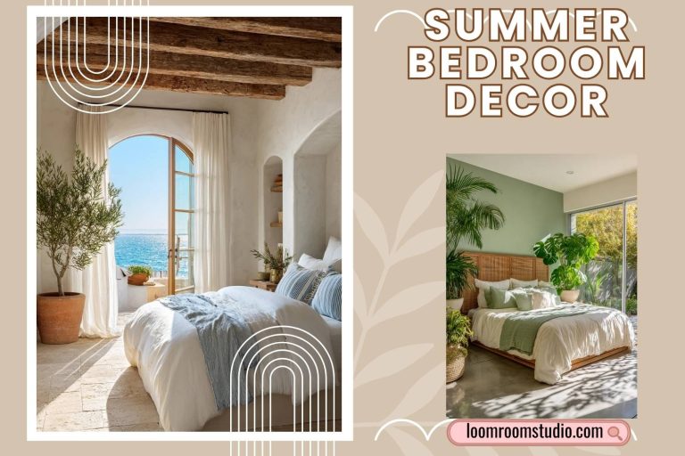 summer bedroom decor