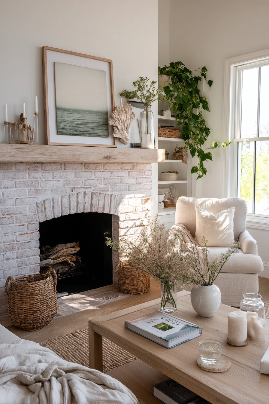 summer mantel styling ideas 2